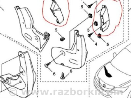 ФОТО Кронштейн для Acura MDX YD3 (06.2013-05.2020) Киев