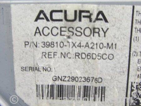 ФОТО Монитор для Acura RDX TB3, TB4 (03.2012-12.2015) Киев