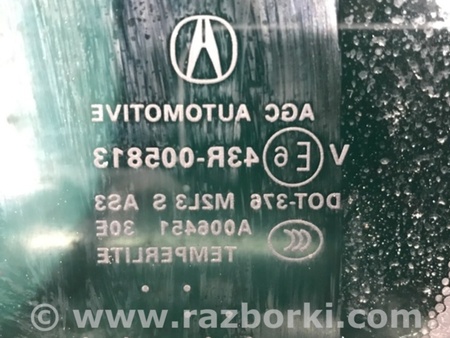 ФОТО Стекло двери глухое для Acura RDX TB3, TB4 (03.2012-12.2015) Киев