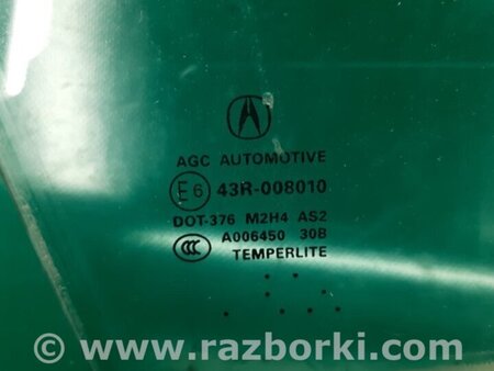ФОТО Стекло двери для Acura RDX TB3, TB4 (03.2012-12.2015) Киев