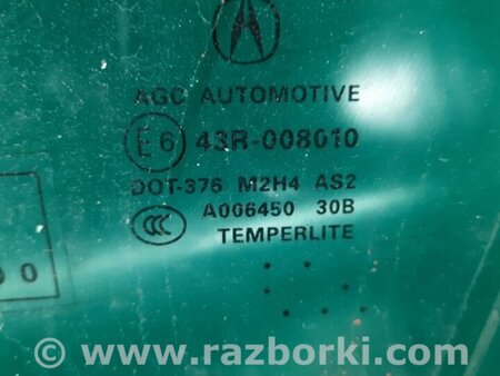 ФОТО Стекло двери для Acura RDX TB3, TB4 (03.2012-12.2015) Киев