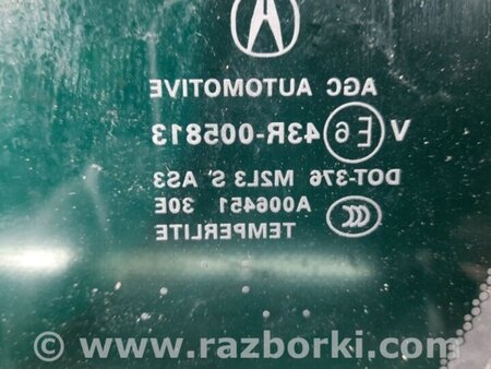 ФОТО Стекло двери глухое для Acura RDX TB3, TB4 (03.2012-12.2015) Киев