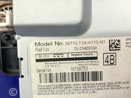 ФОТО Монитор для Acura RDX TB3, TB4 (03.2012-12.2015) Киев