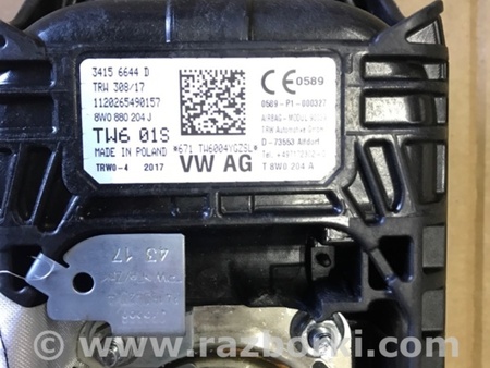 ФОТО Подушка безопасности для Audi (Ауди) A5 8T (03.2007-11.2016) Киев