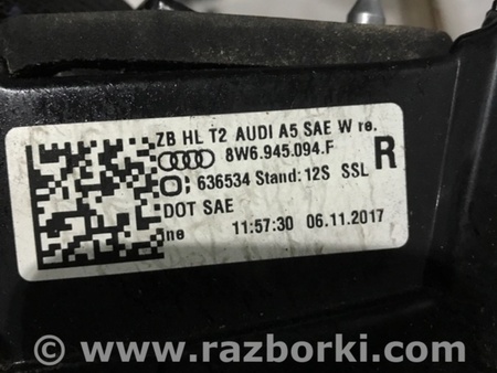 ФОТО Фара для Audi (Ауди) A5 8T (03.2007-11.2016) Киев