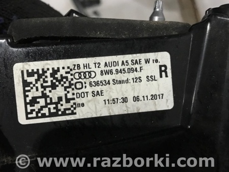 ФОТО Фара для Audi (Ауди) A5 8T (03.2007-11.2016) Киев