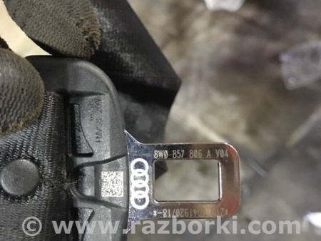 ФОТО Ремень безопасности для Audi (Ауди) A4 B8 - 8K2, 8K5 (08.2007-11.2015) Киев