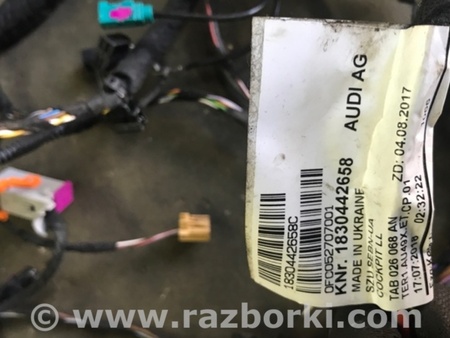 ФОТО Проводка салона для Audi (Ауди) A4 B8 - 8K2, 8K5 (08.2007-11.2015) Киев