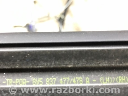 ФОТО Уплотнитель стекла двери для Audi (Ауди) A3 8V1, 8VA, 8V7, 8VS (03.2012-...) Киев