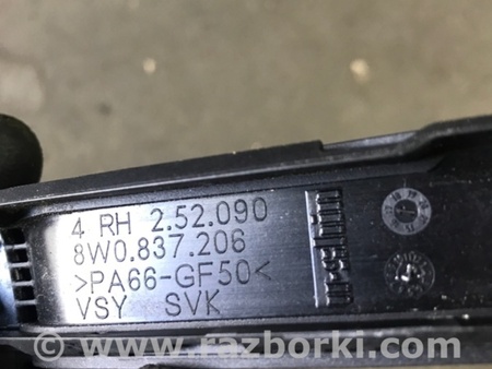 ФОТО Кронштейн ручки двери для Audi (Ауди) A5 8T (03.2007-11.2016) Киев