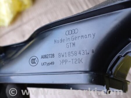 ФОТО Воздуховод печки для Audi (Ауди) A4 B8 - 8K2, 8K5 (08.2007-11.2015) Киев