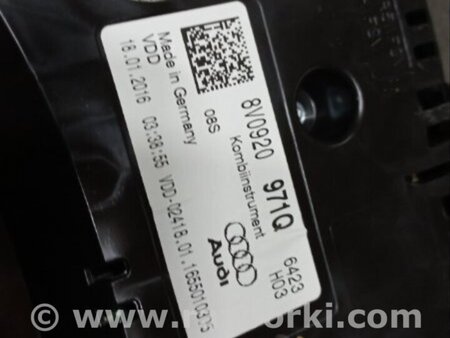 ФОТО Панель приборов для Audi (Ауди) A3 8V1, 8VA, 8V7, 8VS (03.2012-...) Киев