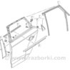 Направляющая стекла двери Audi (Ауди) A3 8V1, 8VA, 8V7, 8VS (03.2012-...)