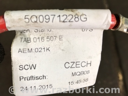 ФОТО Клемма аккумулятора для Audi (Ауди) A3 8V1, 8VA, 8V7, 8VS (03.2012-...) Киев