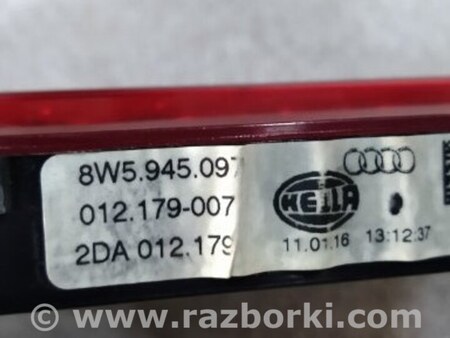 ФОТО Стоп-сигнал для Audi (Ауди) A4 B8 - 8K2, 8K5 (08.2007-11.2015) Киев