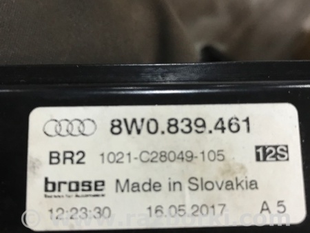 ФОТО Стеклоподъемный механизм для Audi (Ауди) A4 B8 - 8K2, 8K5 (08.2007-11.2015) Киев