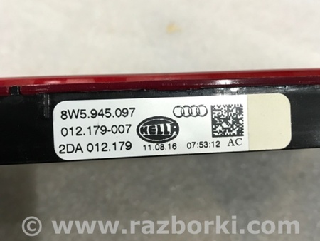 ФОТО Стоп-сигнал для Audi (Ауди) A4 B8 - 8K2, 8K5 (08.2007-11.2015) Киев