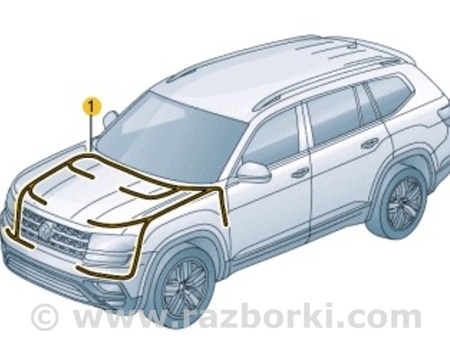 ФОТО Электропроводка для Volkswagen Atlas/Teramont (2016-...) Киев
