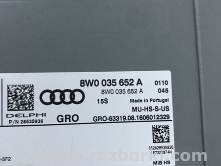 ФОТО Магнитола для Audi (Ауди) A4 B8 - 8K2, 8K5 (08.2007-11.2015) Киев