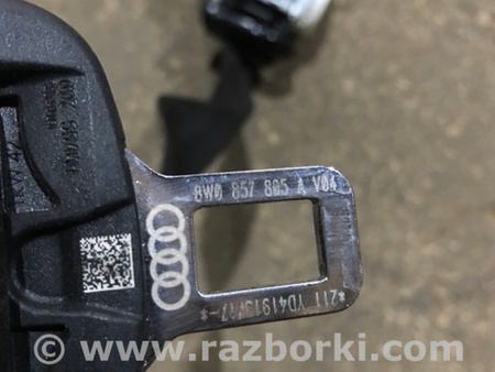 ФОТО Ремень безопасности для Audi (Ауди) A4 B8 - 8K2, 8K5 (08.2007-11.2015) Киев