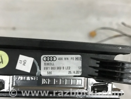 ФОТО Пластик для Audi (Ауди) A4 B8 - 8K2, 8K5 (08.2007-11.2015) Киев