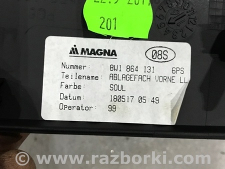 ФОТО Пластик для Audi (Ауди) A4 B8 - 8K2, 8K5 (08.2007-11.2015) Киев