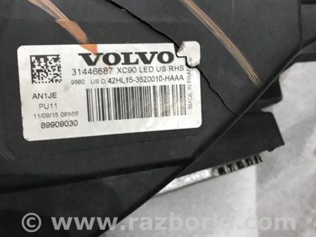 ФОТО Фара для Volvo XC90 Киев