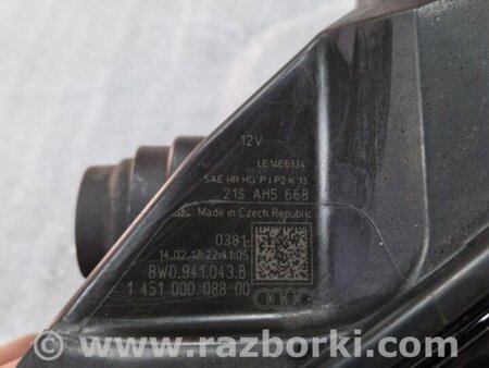 ФОТО Фара для Audi (Ауди) A4 B8 - 8K2, 8K5 (08.2007-11.2015) Киев