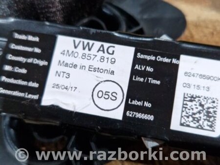 ФОТО Ремень безопасности для Audi (Ауди) A4 B8 - 8K2, 8K5 (08.2007-11.2015) Киев