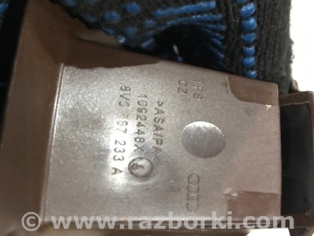 ФОТО Заглушка крепления сиденья для Audi (Ауди) A3 8V1, 8VA, 8V7, 8VS (03.2012-...) Киев