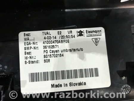 ФОТО Накладка на карту двери для Porsche Cayenne Type 958 (10-18) Киев