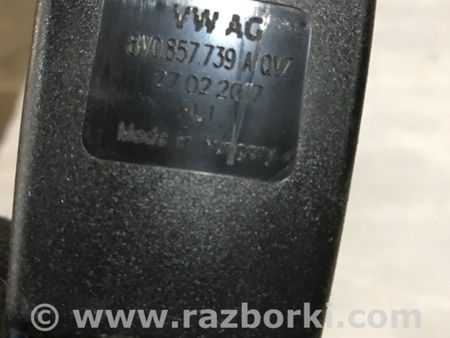 ФОТО Замок ремня безопасности для Audi (Ауди) A3 8V1, 8VA, 8V7, 8VS (03.2012-...) Киев