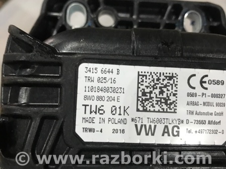 ФОТО Подушка безопасности для Audi (Ауди) A4 B8 - 8K2, 8K5 (08.2007-11.2015) Киев