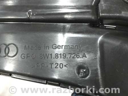 ФОТО Воздуховод печки для Audi (Ауди) A4 B8 - 8K2, 8K5 (08.2007-11.2015) Киев
