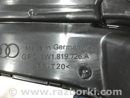 ФОТО Воздуховод печки для Audi (Ауди) A4 B8 - 8K2, 8K5 (08.2007-11.2015) Киев