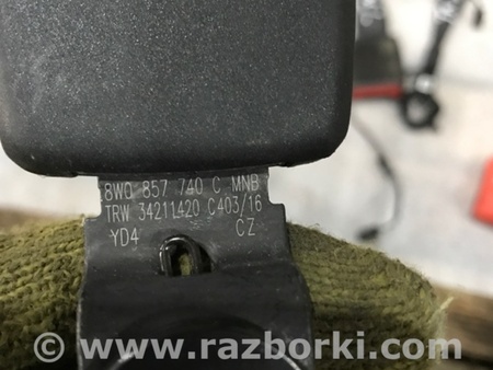 ФОТО Замок ремня безопасности для Audi (Ауди) A4 B8 - 8K2, 8K5 (08.2007-11.2015) Киев