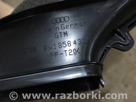 ФОТО Воздуховод печки для Audi (Ауди) A4 B8 - 8K2, 8K5 (08.2007-11.2015) Киев