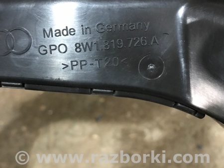 ФОТО Воздуховод печки для Audi (Ауди) A4 B8 - 8K2, 8K5 (08.2007-11.2015) Киев