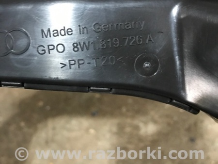 ФОТО Воздуховод печки для Audi (Ауди) A4 B8 - 8K2, 8K5 (08.2007-11.2015) Киев