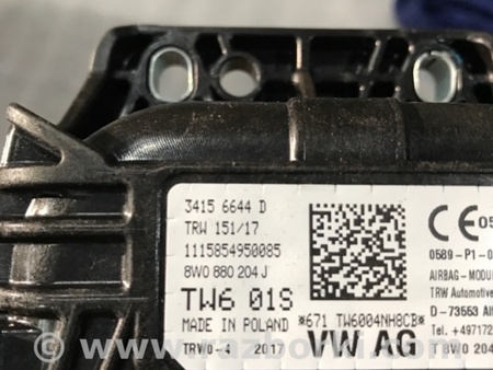 ФОТО Подушка безопасности для Audi (Ауди) A4 B8 - 8K2, 8K5 (08.2007-11.2015) Киев