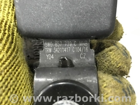 ФОТО Замок ремня безопасности для Audi (Ауди) A4 B8 - 8K2, 8K5 (08.2007-11.2015) Киев