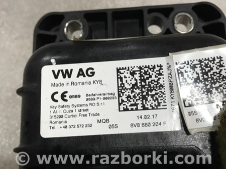 ФОТО Подушка безопасности для Audi (Ауди) A3 8V1, 8VA, 8V7, 8VS (03.2012-...) Киев