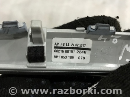 ФОТО Накладка на торпедо для Audi (Ауди) A3 8V1, 8VA, 8V7, 8VS (03.2012-...) Киев