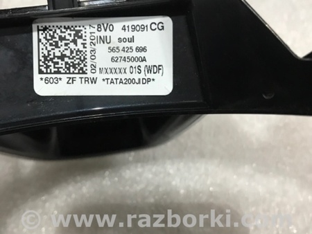 ФОТО Накладка на руль для Audi (Ауди) A3 8V1, 8VA, 8V7, 8VS (03.2012-...) Киев