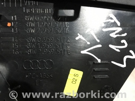 ФОТО Накладка на карту двери для Audi (Ауди) A4 B8 - 8K2, 8K5 (08.2007-11.2015) Киев