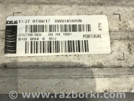 ФОТО Интеркулер для Audi (Ауди) A4 B8 - 8K2, 8K5 (08.2007-11.2015) Киев