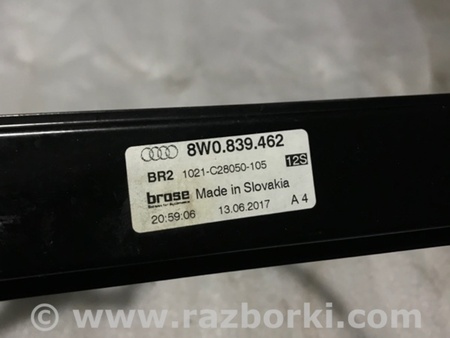 ФОТО Стеклоподъемный механизм для Audi (Ауди) A4 B8 - 8K2, 8K5 (08.2007-11.2015) Киев