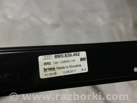 ФОТО Стеклоподъемный механизм для Audi (Ауди) A4 B8 - 8K2, 8K5 (08.2007-11.2015) Киев