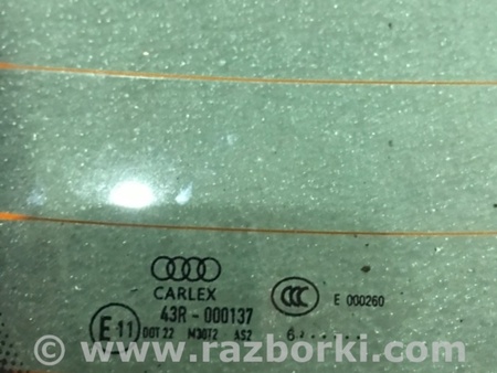ФОТО Стекло заднее для Audi (Ауди) A4 B8 - 8K2, 8K5 (08.2007-11.2015) Киев