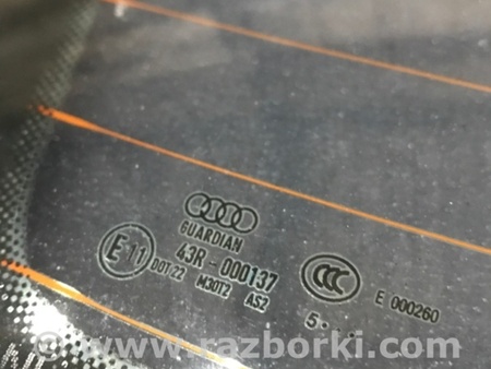 ФОТО Стекло заднее для Audi (Ауди) A4 B8 - 8K2, 8K5 (08.2007-11.2015) Киев
